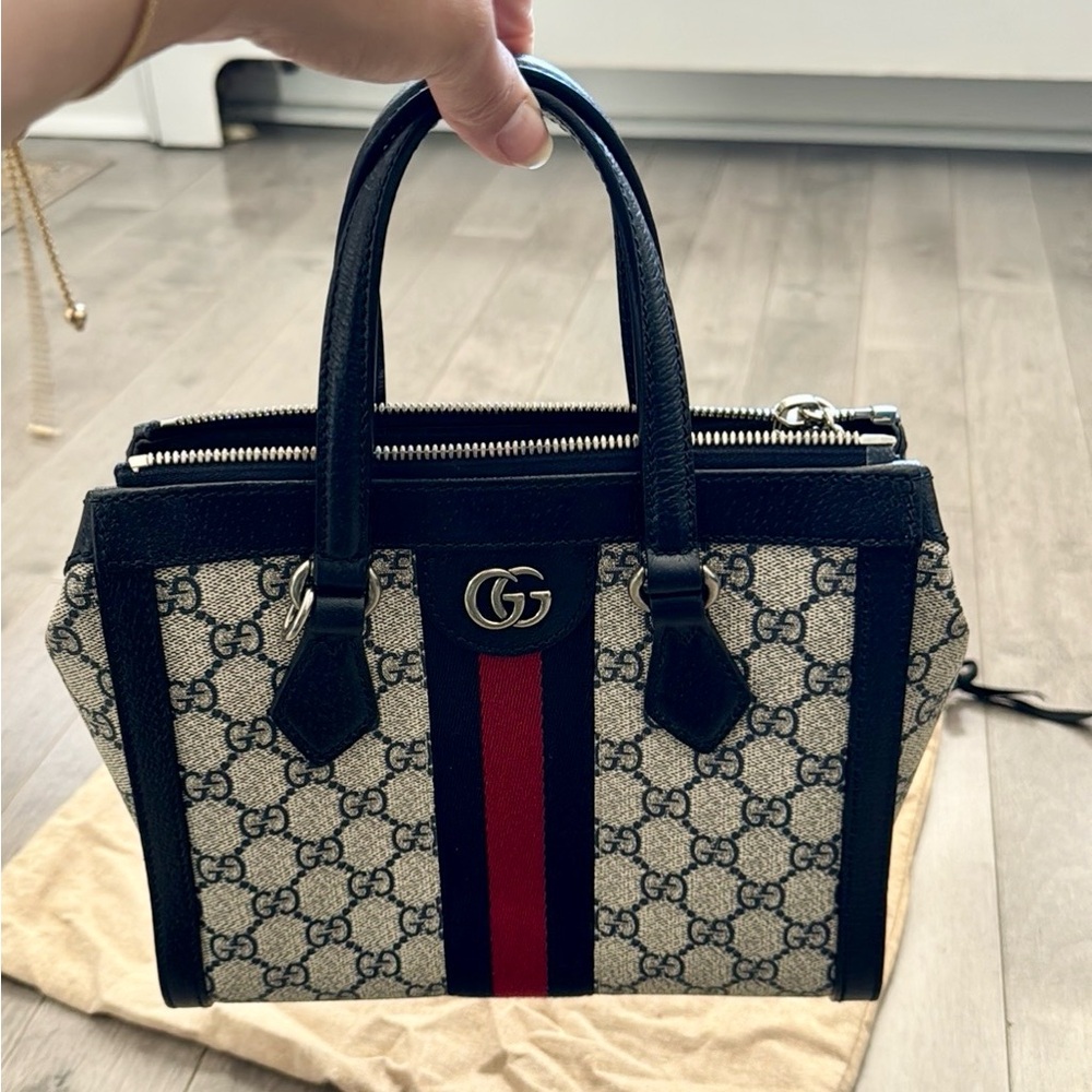 Gucci OPHIDIA SMALL GG TOTE BAG